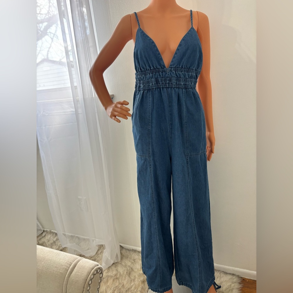 Medium Denim Jumpsuit